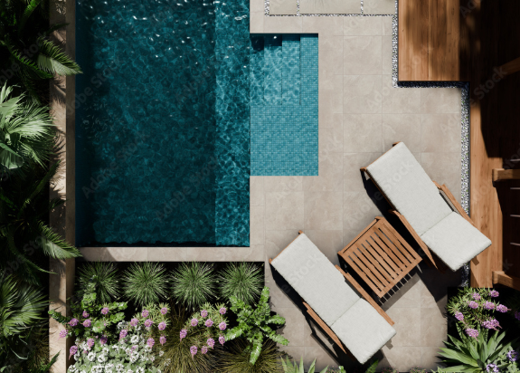 Inspiração de projeto de piscina